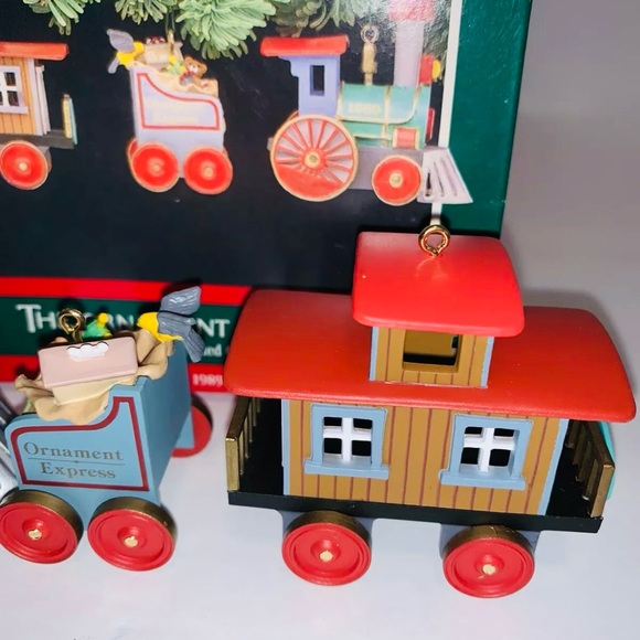 Vintage Hallmark Ornament The Ornament Express Special Edition Christmas Train - Picture 7 of 12